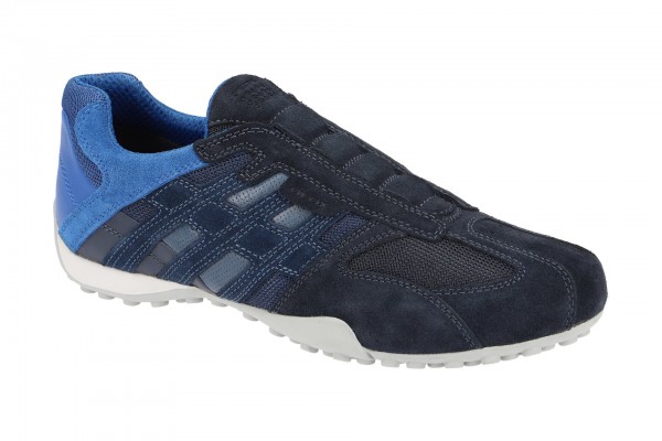 Geox SNAKE Schuhe - sportliche Slipper für Herren in blau - U8207F 02214 C4002