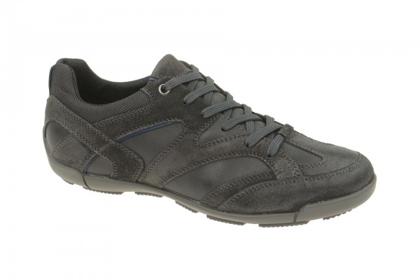 Geox Respira Cart T Sneakers in dunkelgrau Herrenschuhe