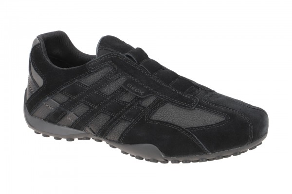 Geox SNAKE Schuhe - sportliche Slipper für Herren in schwarz - U4207L 022EK C9270