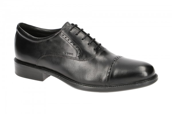 Geox CARNABY Schuhe - elegante Halbschuhe und Schnürschuhe für Herren in schwarz - U92W1A 00043 C999