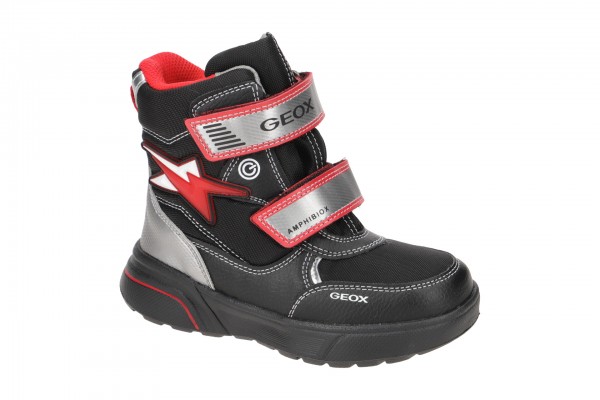 Geox SVEGGEN BOY Schuhe - Kinderschuhe Jungen in schwarz - J267UC 0FUFE C0048