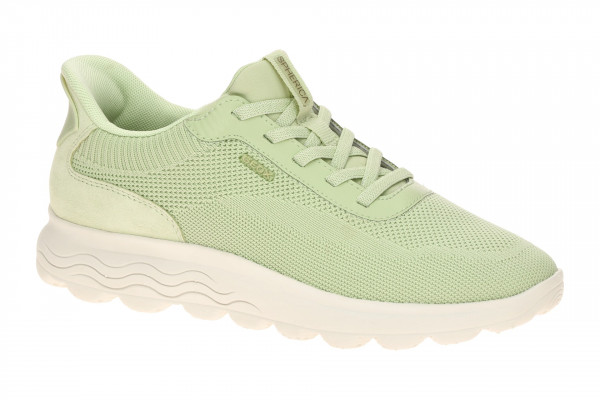 Geox SPHERICA PLUS A Schuhe - sportliche Slipper für Damen in hell-grün - D557MA 06K22 C3001