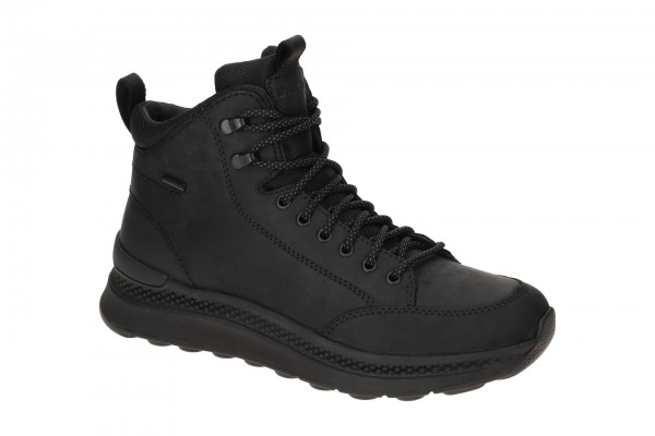 Geox SPHERICA ACTIF X2 B ABX Schuhe - sportliche Stiefelette für Herren in schwarz - U46HMA 0FFBC C9