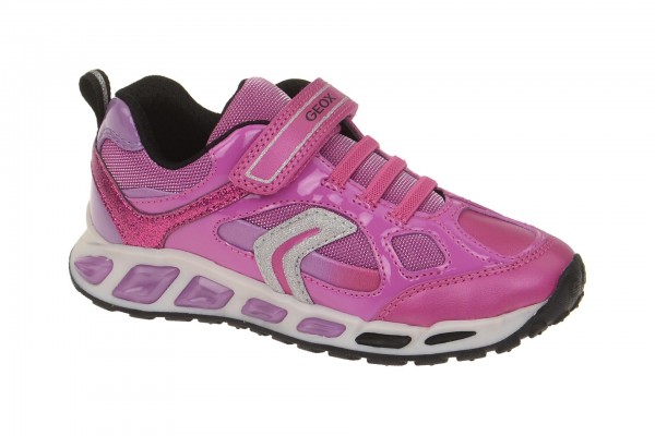 Geox Respira Shuttle Girl Kinder Schuhe in pink Mädchen