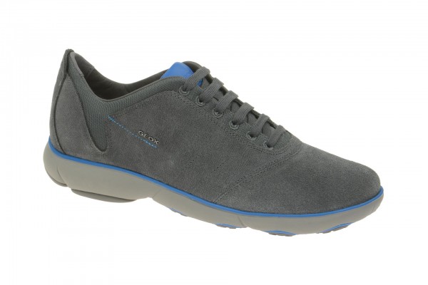 Geox Respira Nebula A Schnürhalbschuhe in grau charcoal Sneakers