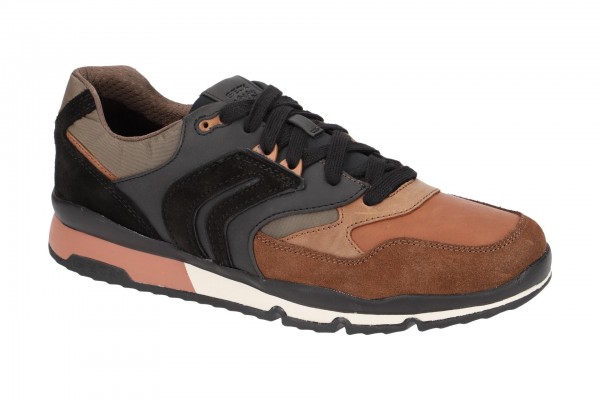 Geox SANDFORD Schuhe - sportliche Halbschuhe für Herren in hell-braun - U84A6A 022ME C0517