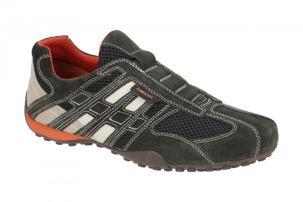 viuda Fonética yeso Geox SNAKE Schuhe - sportliche Slipper für Herren in grau - U4207L 02214  C1300 | Geox Shop