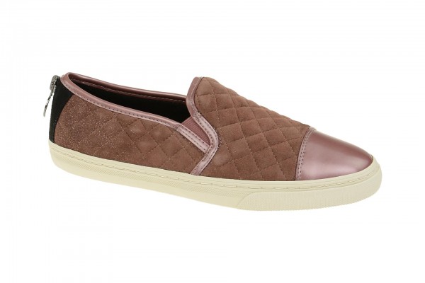 Geox Respira New Club C Slippers in old rose Damen Halbschuhe