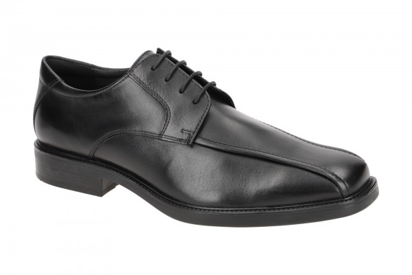 Geox BRANDOLF Schuhe - elegante Halbschuhe und Schnürschuhe für Herren in schwarz - U024VA 00043 C99