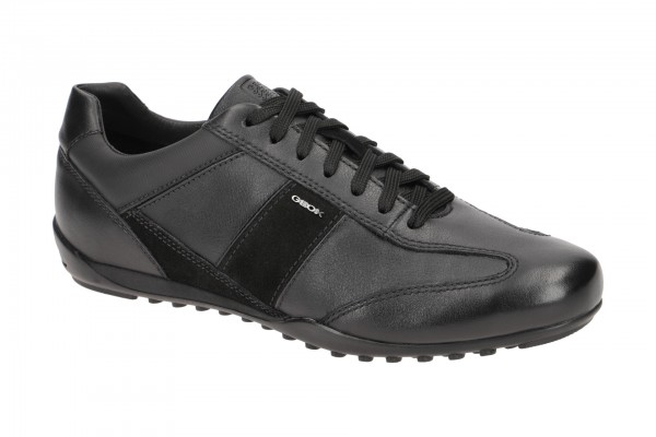 Geox Respira Wells A Halbschuhe in schwarz Herren Sneakers