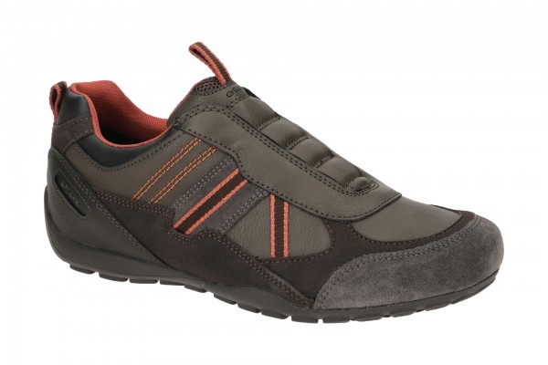 Geox RAVEX Schuhe - sportliche Slipper für Herren in braun - U043FB 000ME C6216