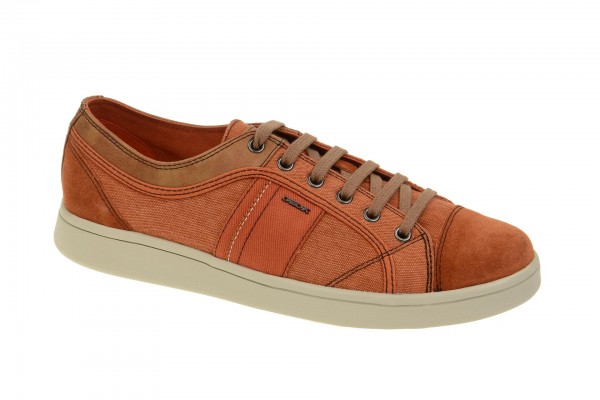Geox Respira Warrens A Sneakers in orange Herrenschuhe