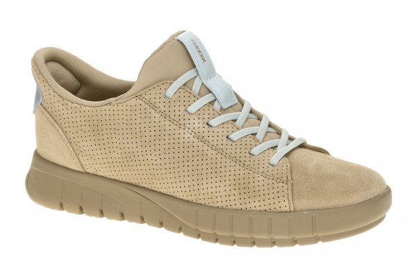 Geox FLEXTRIDE PLUS Schuhe - sportliche Slipper für Damen in beige - D657SC 022BC C5K0B
