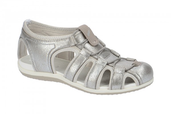 Geox SAND.VEGA Schuhe - Sandalette für Damen in hell-grau - D62R6D 0BN15 C0742