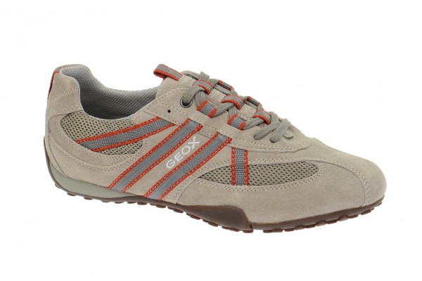 Geox Respira Snake S Halbschuhe in beige orange Herren Sneaker