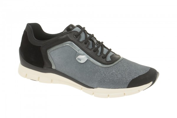 Geox Respira Sukie B Sneakers in grau schwarz Sportschuhe