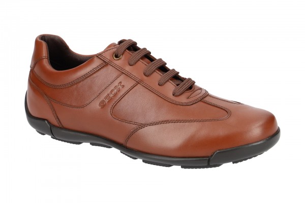 Geox EDGWARE Business Sneaker Herrenschuhe in hellbraun