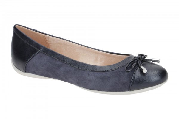 Geox CHARLENE Schuhe - Ballerina - Halbschuhe - Slipper für Damen in dunkel-blau - D16Y7C 022NF C400