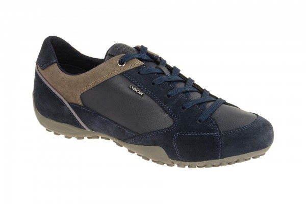 Geox Respira Snake A Sneaker in blau Herrenschuhe