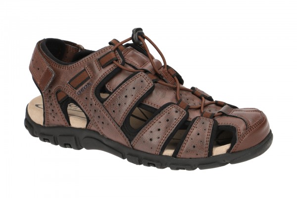 Geox S.STRADA Schuhe - Trekkingsandale für Herren in dunkel-braun - U6224B 0MEBC C0013