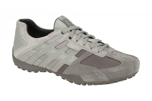 Geox SNAKE Schuhe - sportliche Halbschuhe für Herren in grau - U4207K 022ME C9030