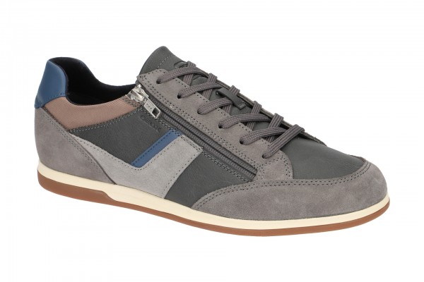 Geox RENAN Schuhe - sportliche Halbschuhe für Herren in grau - U824GC 022BC C1F4W