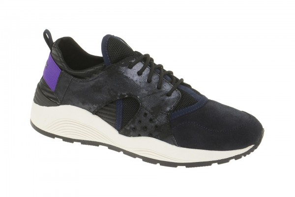 Geox Respira Omaya Plus A Sneakers in dunkelblau schwarz