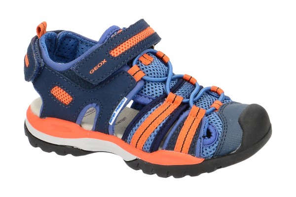 Geox Borealis Outdoor Jungen Sandaletten in blau orange