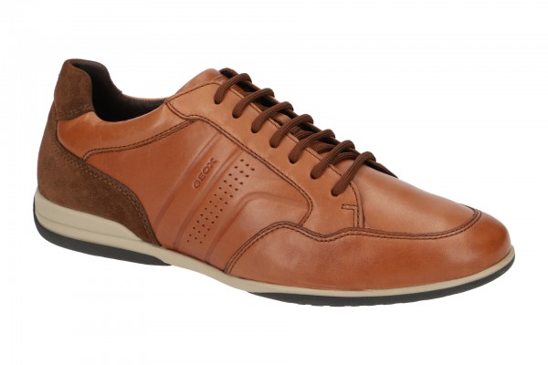 Geox TIMOTHY Schuhe - elegante Halbschuhe und Schnürschuhe für Herren in hell-braun - U926TA 00043 C