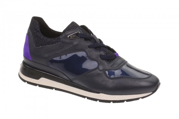 Geox Respira Shahira A Damen Sneakers dunkelblau metallic