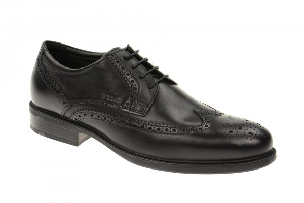 Geox Respira Carnaby A elegante Businessschuhe in schwarz - kaufen!
