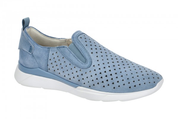 Geox HIVER Schuhe - sportliche Slipper für Damen in hell-blau - D02FHA 00022 C4003