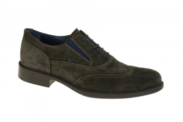 Geox Respira Carnaby H Business Herrenschuhe in dunkelgrau