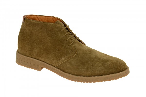 Geox Respira Brandled Herren Stiefeletten in braun Velour