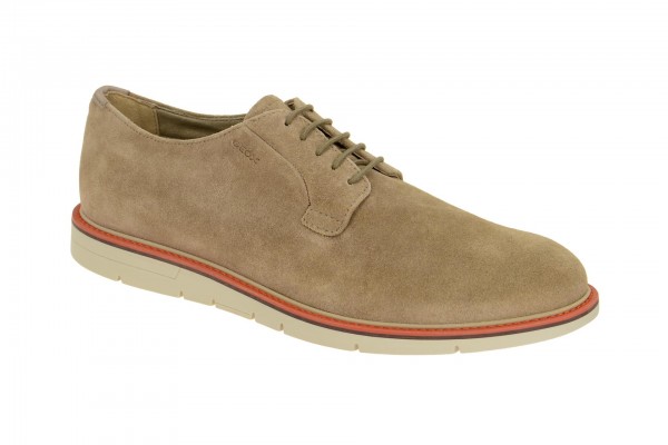 Geox Respira Uvet Herren Halbschuhe in sand beige