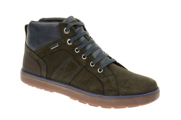 Geox Respira Mattias Schuhe Größe 46 in braun mit Amphibiox